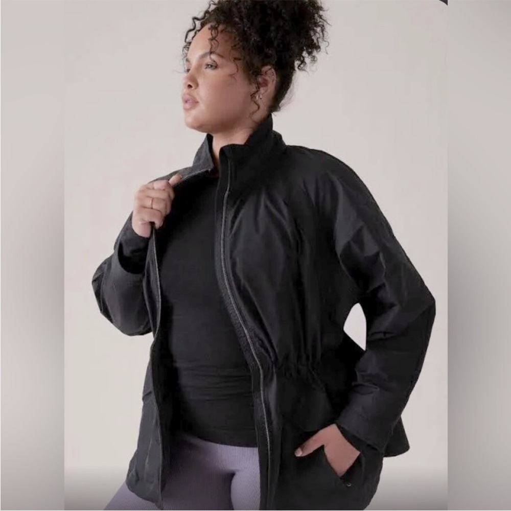 Athleta Westerly jacket in black size XL
